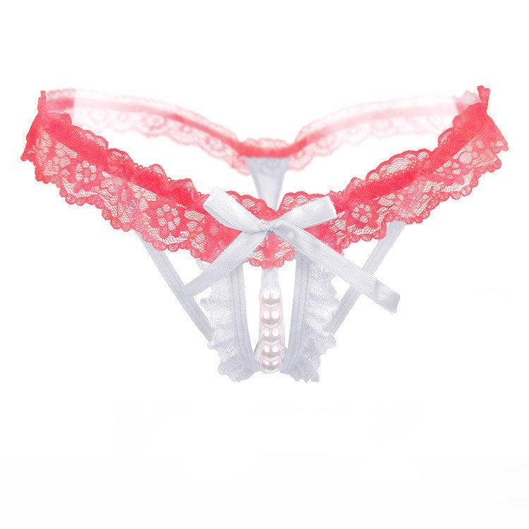 Luxe Ribbon Pearl Panty