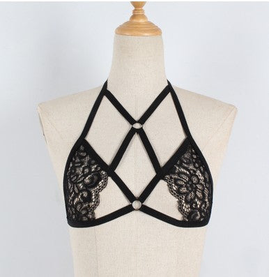 Siren Lace Cage Bralette