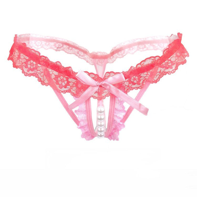 Luxe Ribbon Pearl Panty