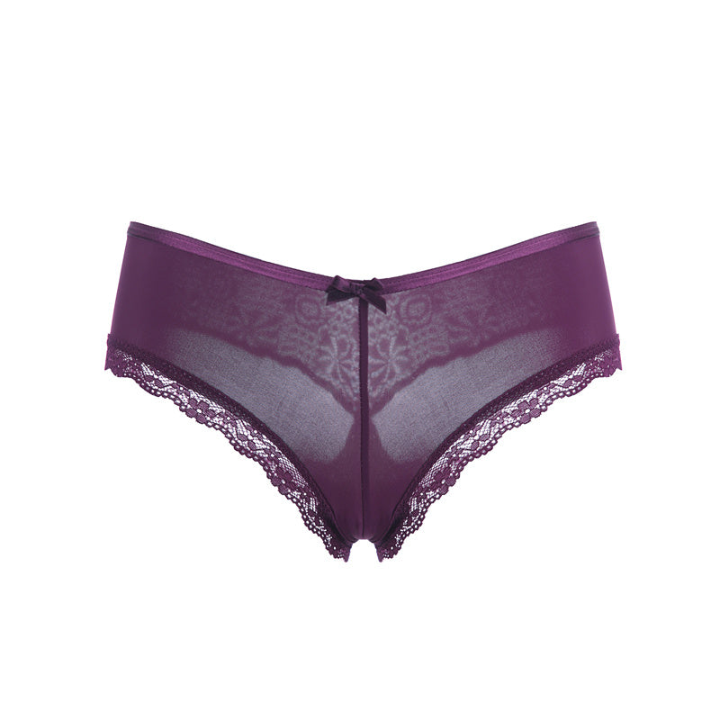 Noir Petal Cutout Panty